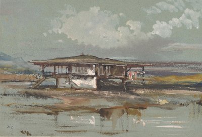 Et hus i Tyrkiet, 1820-60. af Alexandre Gabriel Decamps