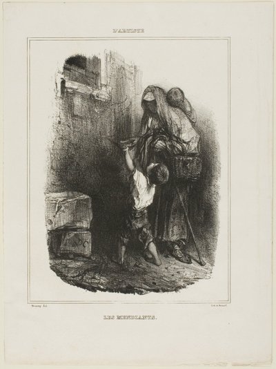 Tiggere af Alexandre Gabriel Decamps