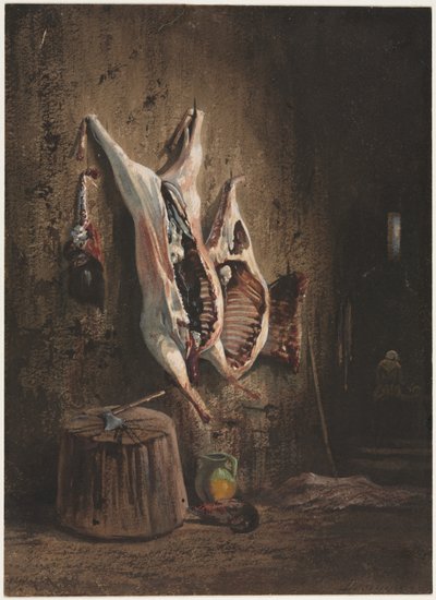 Slagtekroppe af Alexandre Gabriel Decamps