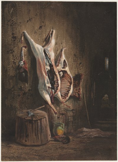 Kadavere, 1840-1860. af Alexandre Gabriel Decamps