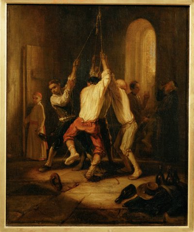 Les sonneurs - Klokkerne ... af Alexandre Gabriel Decamps