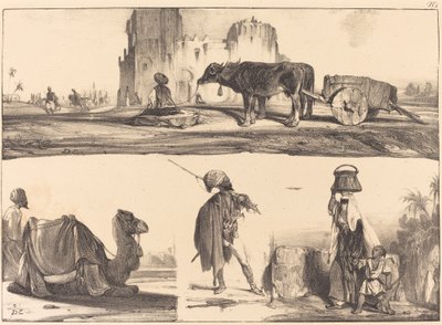 Orientalske vignetter af Alexandre Gabriel Decamps