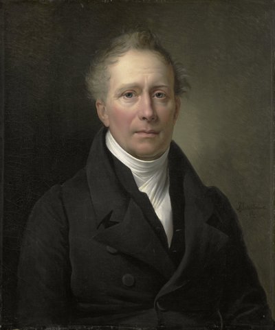 Daniel Francis Schas (1772-1848), medlem af rådet for handel og kolonier fra 1814 til 1820 af Alexandre Jean Dubois Drahonet (signed by artist)