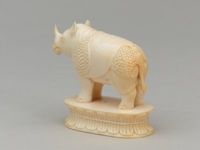 Hvid biskop, skakbrik, Indien, 1820 ca af Alexandre Josquin
