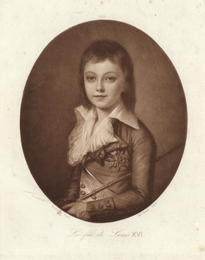 Søn af kong Ludvig XVI af Alexandre Kucharski