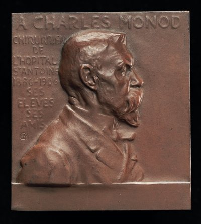 Alexandre-Charles Monod, 1843-1921, kirurg [forside], ca. 1906. af Alexandre Louis Marie Charpentier