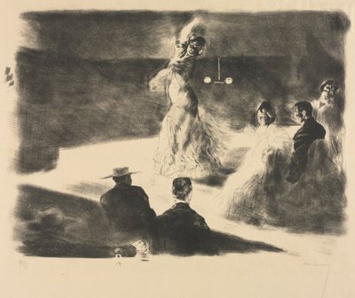 Spansk danser. af Alexandre Lunois