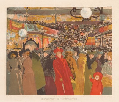 The Fancy Goods Store, 1902. af Alexandre Lunois