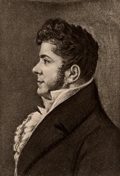 Stendhal, pseudonym for Henri Marie Beyle (1783-1842), fransk romanforfatter af Alexandre Marie Longuet