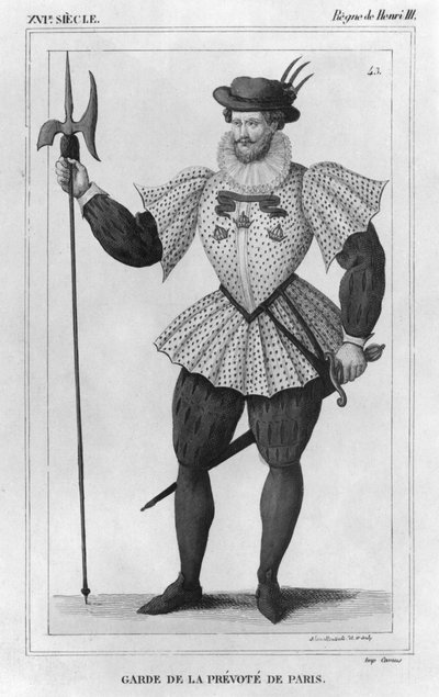 Garde af provostskabet i Paris under Henri III