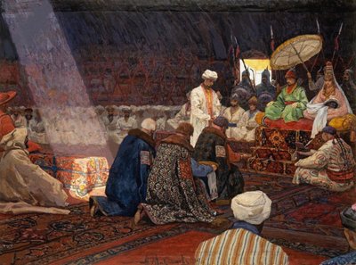 Ved Den Gyldne Horde, 1907 af Alexei Fedotovich Maximov