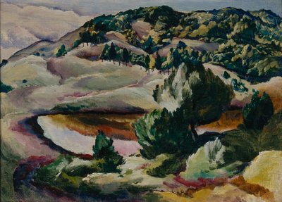 Korolkovskiye Dachas. Dam i bakkerne, 1918 af Alexei Ilyich Kravchenko