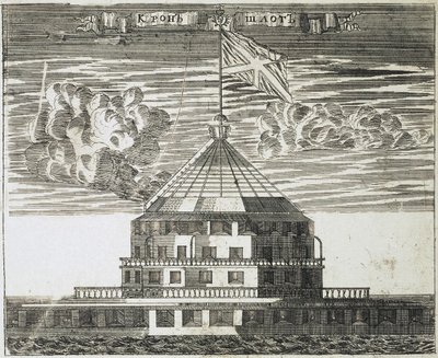 Fort Kronschlot i Kronstadt, 1717 af Alexei Ivanovich Rostovtsev