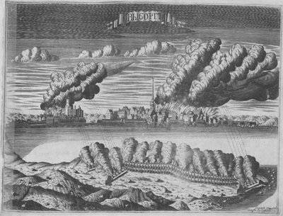 Udsigt over Belejringen af Viborg den 13. juni 1710, 1715 af Alexei Ivanovich Rostovtsev