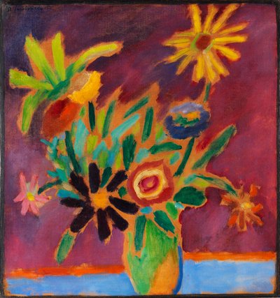 Farverige blomster, 1915. af Alexei Javlensky von