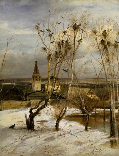 Rågerne er vendt tilbage af Alexei Kondratievich Savrasov