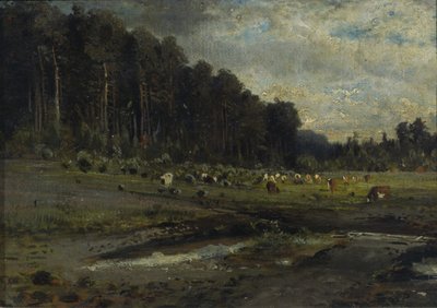 Elk Island og Sokolniki, 1869. af Alexei Kondratyevich Savrasov