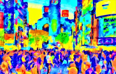 Fabrik, 2020 (blandede medier) af Alexei Makhov