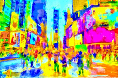 Ultraviolet by, 2020 (blandede medier) af Alexei Makhov