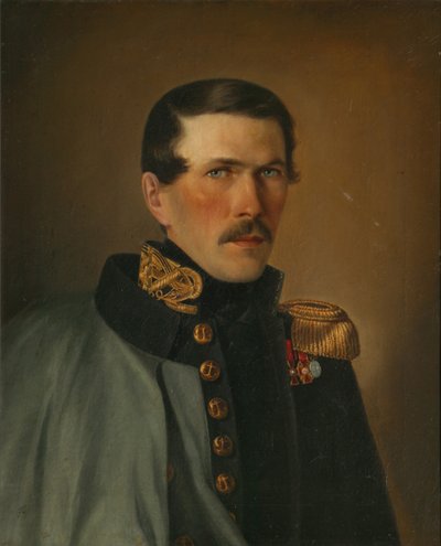 Portræt af en marineofficer af Alexei Vasilyevich Tyranov