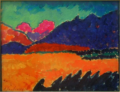 Dalen - Murnau af Alexej von Jawlensky