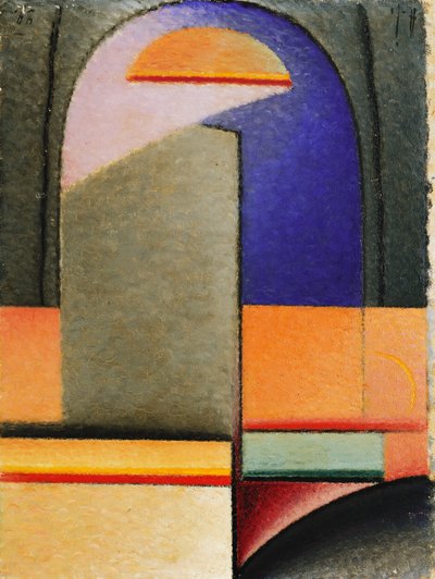 Aften; Abend, 1929-30 af Alexej von Jawlensky