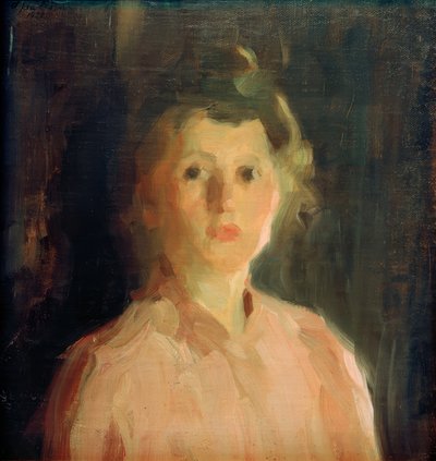 Helene på femten år af Alexej von Jawlensky