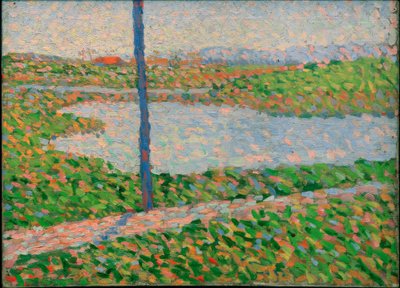 Landskab med sø af Alexej von Jawlensky
