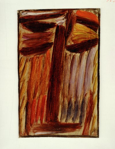 Stor meditation (olie på lærred) af Alexej von Jawlensky