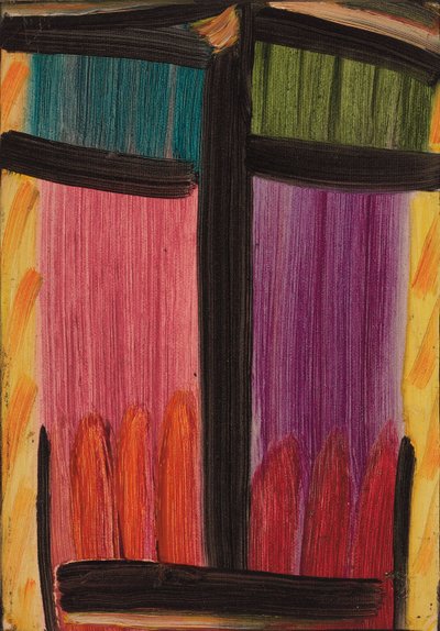 Stor Meditation: Efterår; Grosse Meditation: Herbstreife, 1936 af Alexej von Jawlensky
