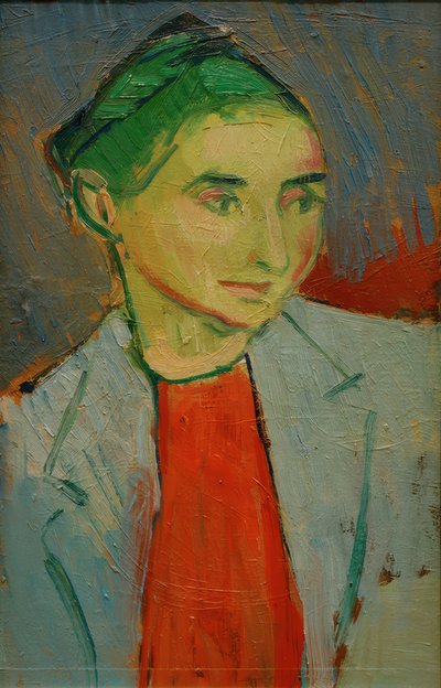lettisk pige af Alexej von Jawlensky