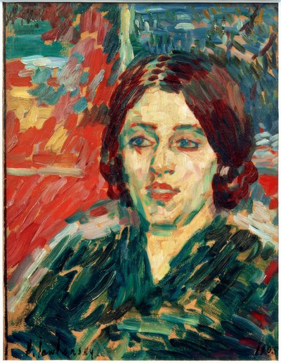 Madame Curie I af Alexej von Jawlensky