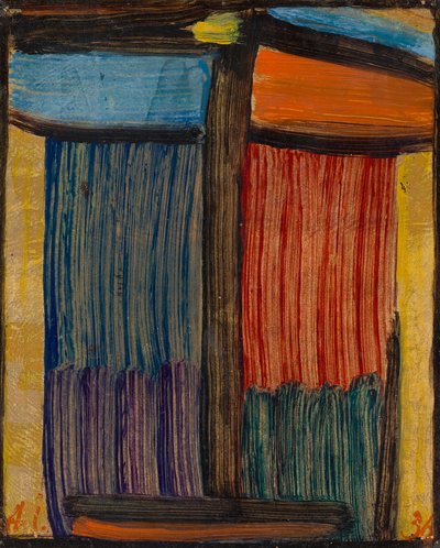 Meditation auf Goldgrund af Alexej von Jawlensky