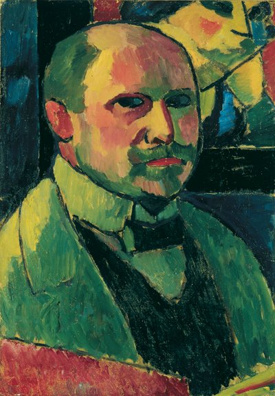 selvportræt af Alexej von Jawlensky