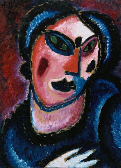 Hvid handske, 1913 af Alexej von Jawlensky