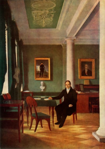 Prince Kochubeys undersøgelse, 1831-1834, 1965. af Alexey Venetsianov