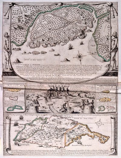 Frankrig Guyana, Sydamerika - af A af Alexis-Hubert Jaillot