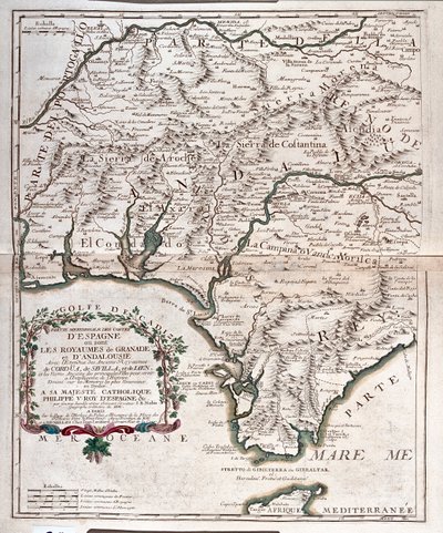 Granada, Andalusien og Sydspanien - af A af Alexis-Hubert Jaillot