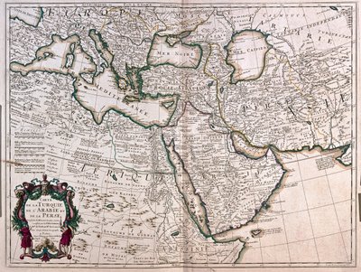 Tyrkiet - Arabien og Iran - af A af Alexis-Hubert Jaillot