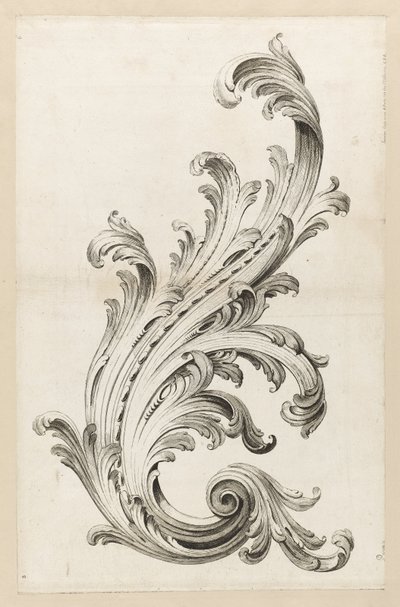 Acanthus Leaf Design af Alexis Peyrotte
