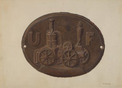 Brandmærke af Alf Bruseth