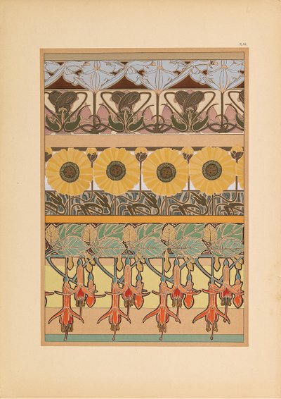 Dekorative dokumenter, 1902. af Alfons Marie Mucha