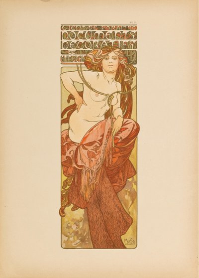 Dekorative dokumenter, 1902. af Alfons Marie Mucha