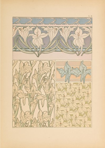 Dekorative dokumenter, 1902. af Alfons Marie Mucha