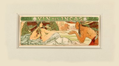 Inkaernes vin, 1897. af Alfons Marie Mucha
