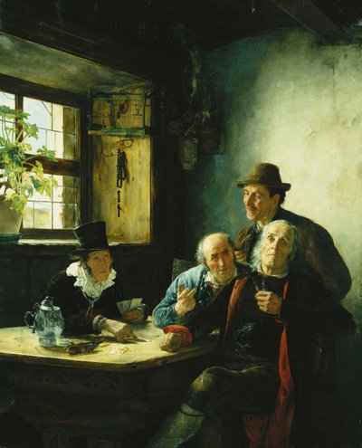 Et spil kort af Alfons Spring