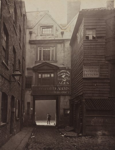 The Oxford Arms, Warwick Lane, 1875 af Alfred Bool