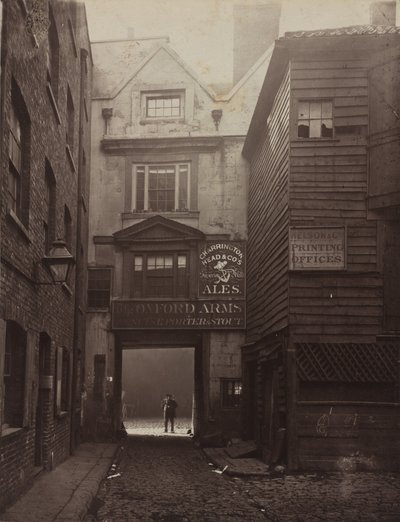The Oxford Arms, Warwick Lane,1875 (foto) af Alfred & Bool John Bool