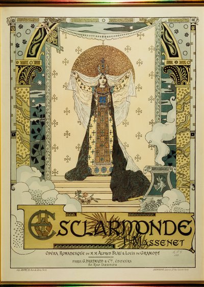 Esclarmonde, opera af Jules Massenet (12. maj 1842 - 13. august 1912) af Alfred Choubrac