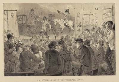 En aften på en Whitechapel Gaff af Alfred Concanen